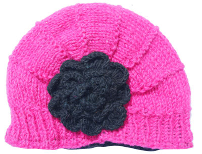 Pink Flower Hat CP-040A